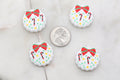 Christmas Wreath silicone focal beads for pens and keychains