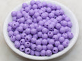 8mm Lavender Acrylic Gumball Beads