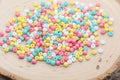 4mm 6/0 mix multicolor glass seed beads for bracelets