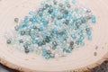 4mm 6/0 mix iridescent glass seed beads for bracelets
