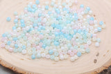 4mm 6/0 mix multicolor glass seed beads for bracelets