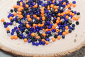 4mm 6/0 mix multicolor glass seed beads for bracelets