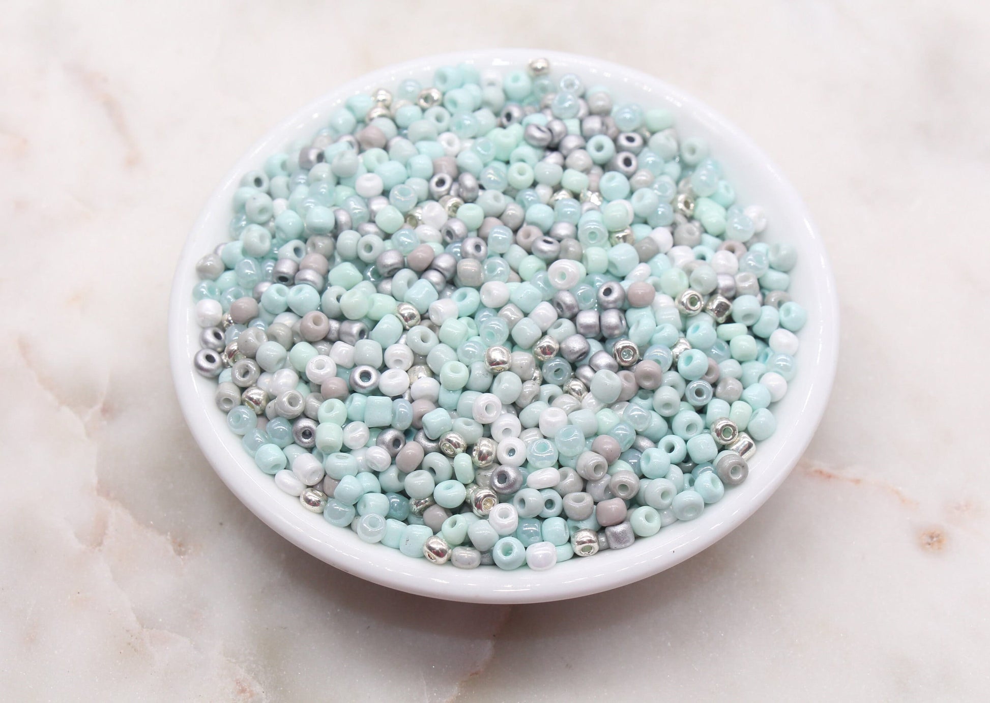 Mix Glass Seed Beads, 4mm 6/0 Glass Seed Beads, Mix Multicolor Seed Beads, Rocailles Beads, Beading Supplies, Bracelet Glass Beads #2941
