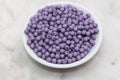 6mm Matte Dusty Lavender Acrylic Gumball Beads