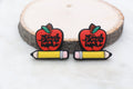 Teach Love Inspire silicone focal beads for pens and keychains