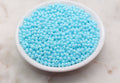 4mm Light Blue AB Acrylic Spacer Beads