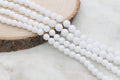 crackle porcelain round beads, stone beads for bracelets