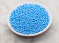 4mm Blue AB Acrylic Spacer Beads