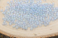 4mm 6/0 rainbow transparent glass seed beads for bracelets