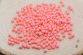 4mm Salmon Pink Acrylic Spacer Beads