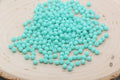 4mm Aqua Green Acrylic Spacer Beads